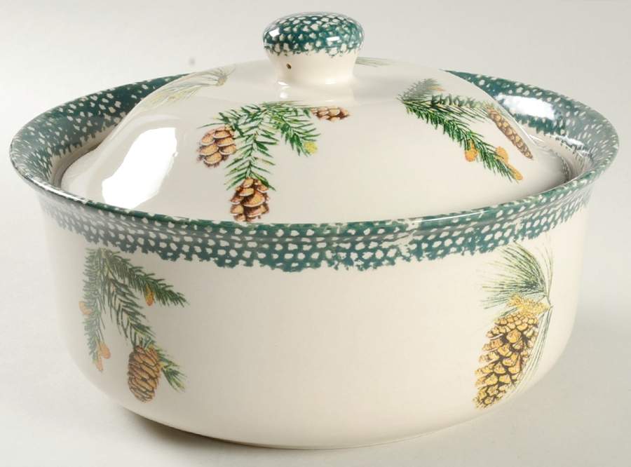 Evergreen Round Covered Vegetable by Thomson-1