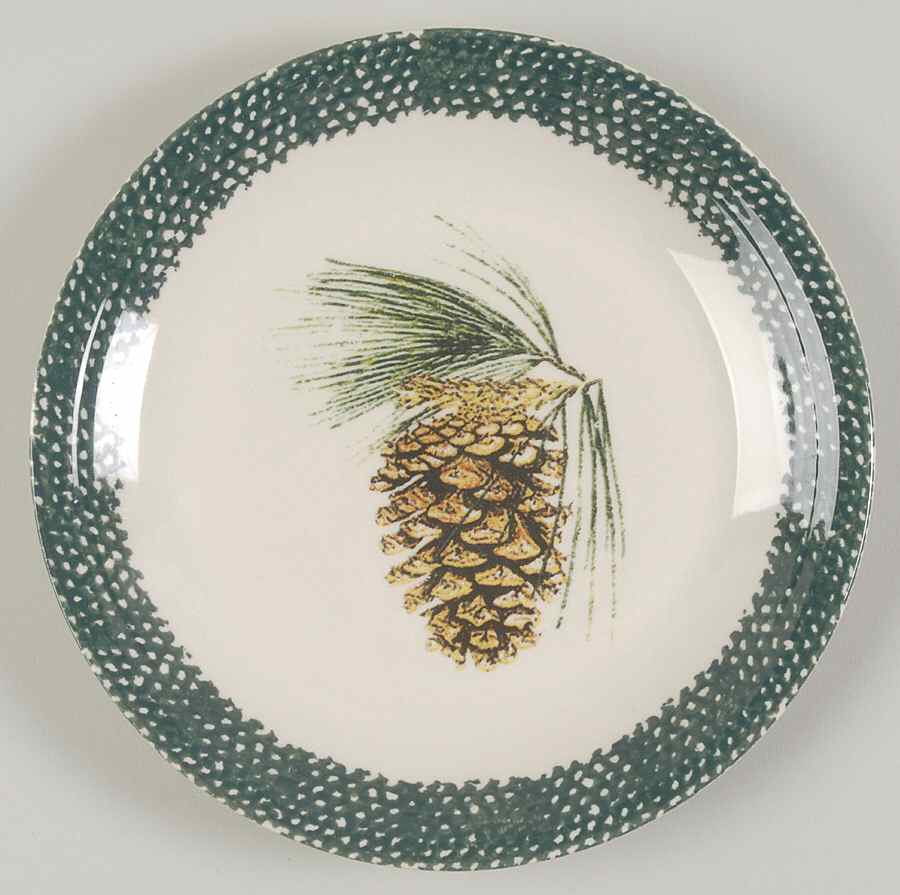Evergreen Dessert/Pie Plate by Thomson-1