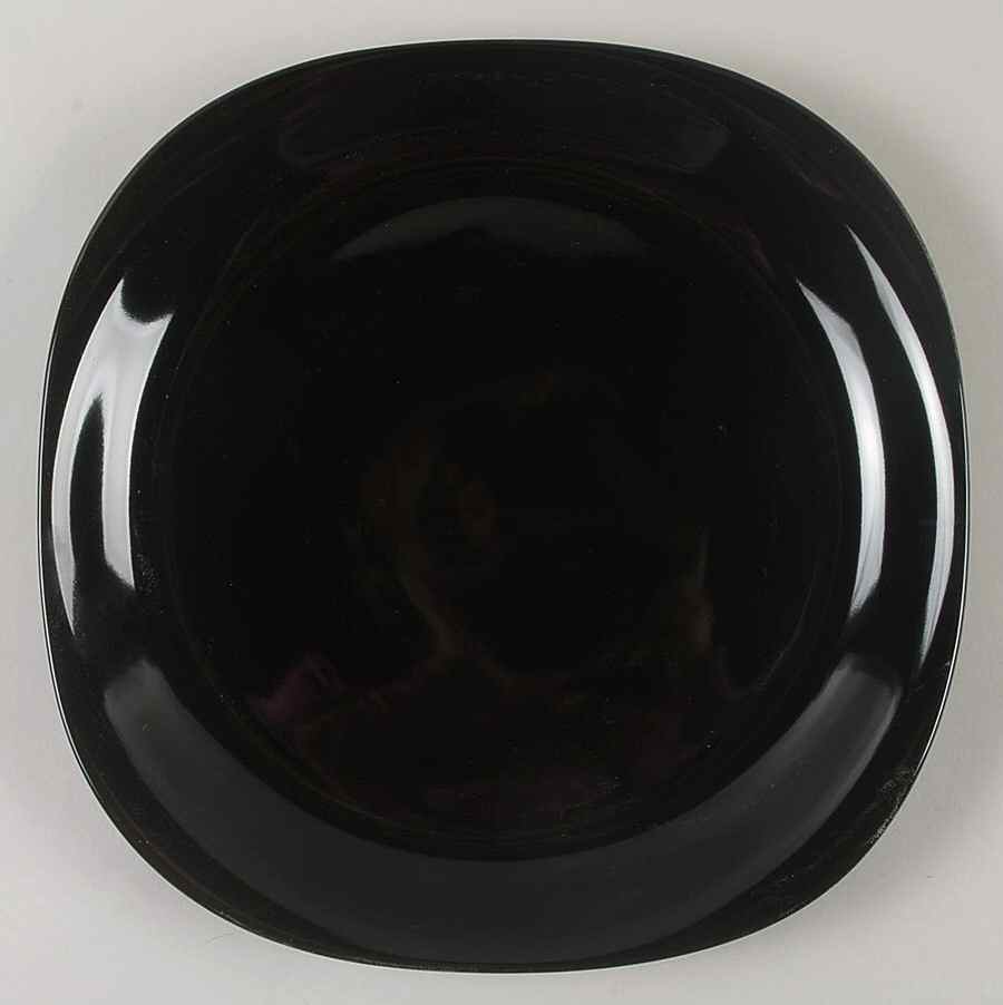 Quadro Black Dinner Plate by Thomson-1