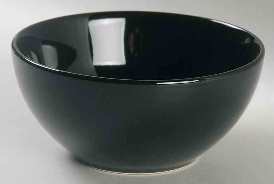 Quadro Black Soup/Cereal Bowl by Thomson-1