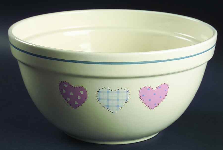 Heart To Heart 10" Mixing Bowl by Treasure Craft-1