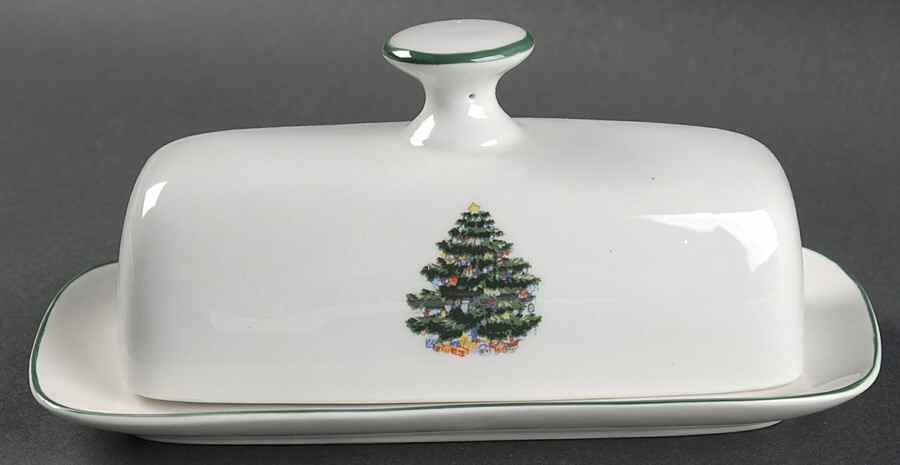 Holly Tree 1/4 Lb Covered Butter by Totally Today-1