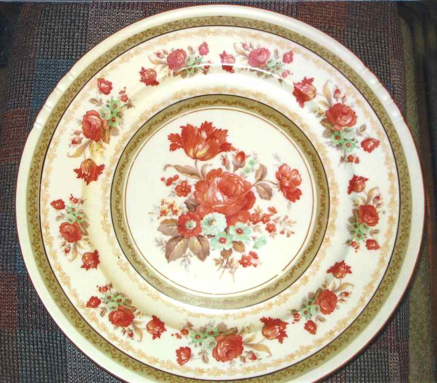 TIL26 12" Chop Plate (Round Platter) by R S Tillowitz-1