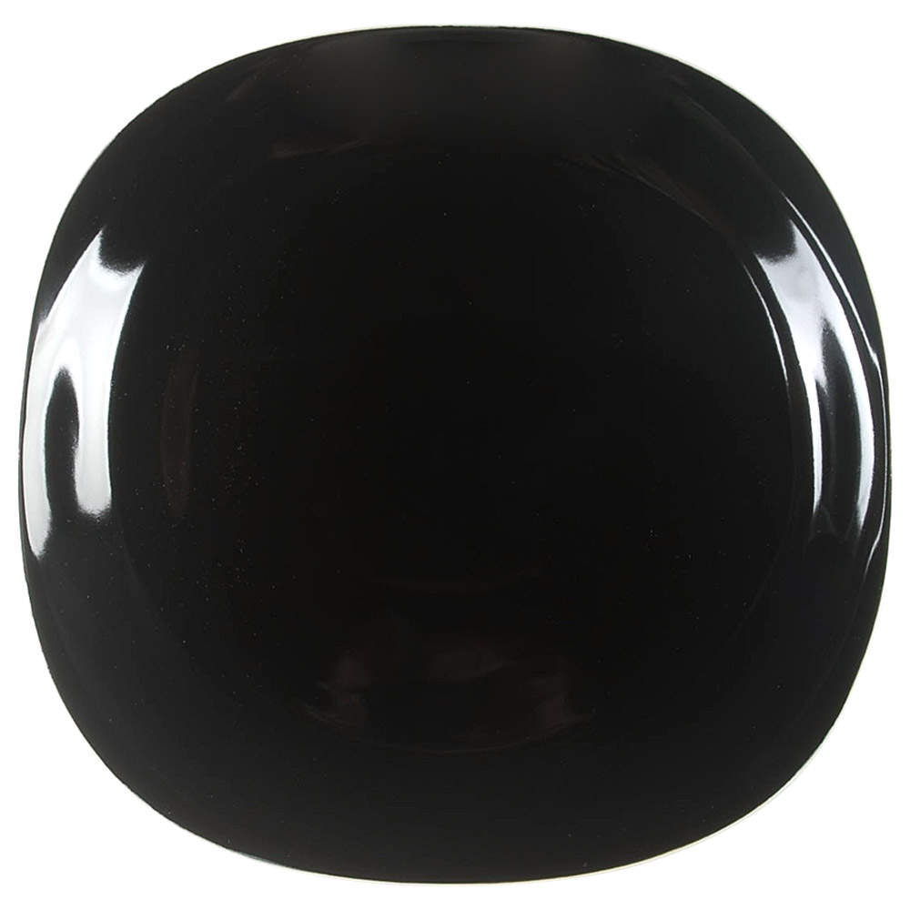 Duo Quadro Black Dinner Plate by Thomson-1