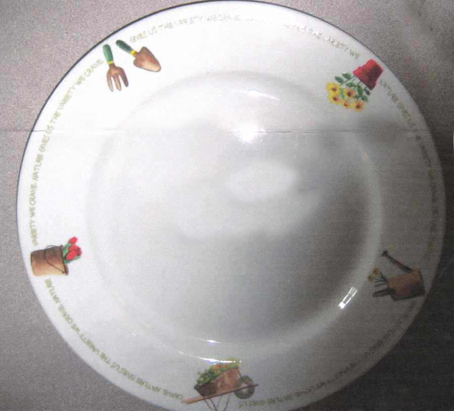 My Garden Dinner Plate by Thomson-1