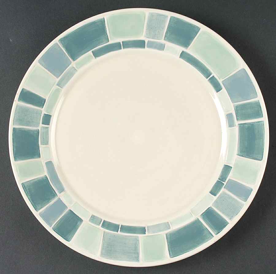 Mosaic Dinner Plate by Tabletops Unlimited-1