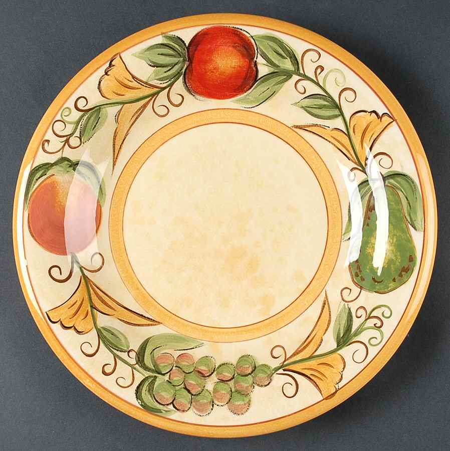 Ambrosia (Fruit) Dinner Plate by Tabletops Unlimited-1