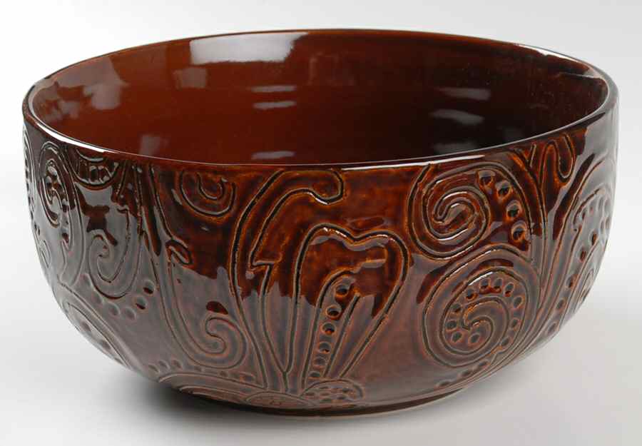 Laguna Brown 9" Round Vegetable Bowl by Tabletops Unlimited-1