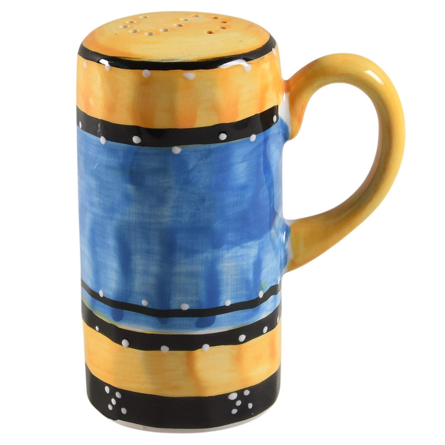 Bohemian Stripe Pepper Shaker by Tabletops Unlimited-1