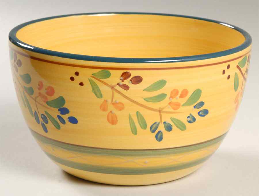 Provincial Fleur Soup/Cereal Bowl by Tabletops Unlimited-1