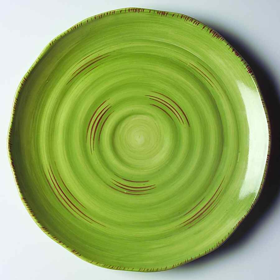 Rustico Sage Green Dinner Plate by Tabletops Unlimited-1