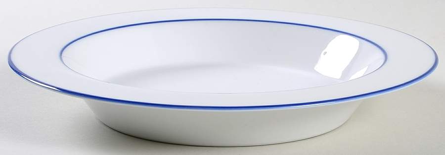 Mesa Royal Blue Rim Soup Bowl by Trend Pacific-1