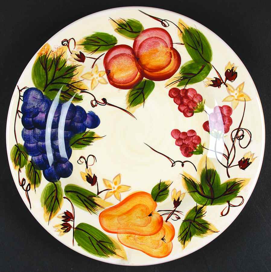 Fruit Medley (No Trim) Dinner Plate by Tabletops Unlimited-1