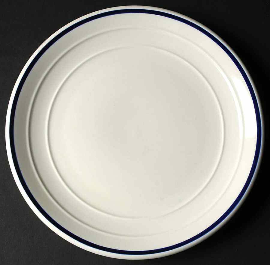 Diner Indigo (Blue) Dinner Plate by Thomson-1