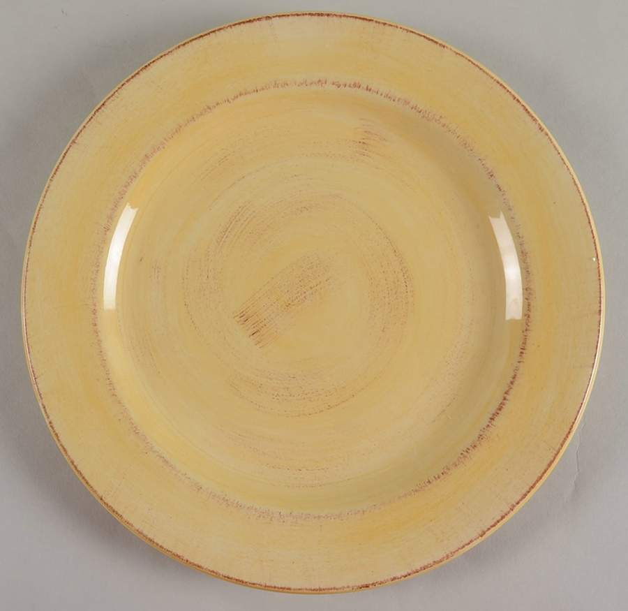 Big Is Great Yellow Dinner Plate by Tabletops Unlimited-1