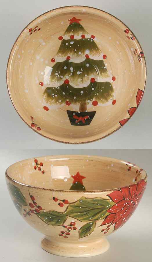 Snowstorm Soup/Cereal Bowl by Tabletops Unlimited-1