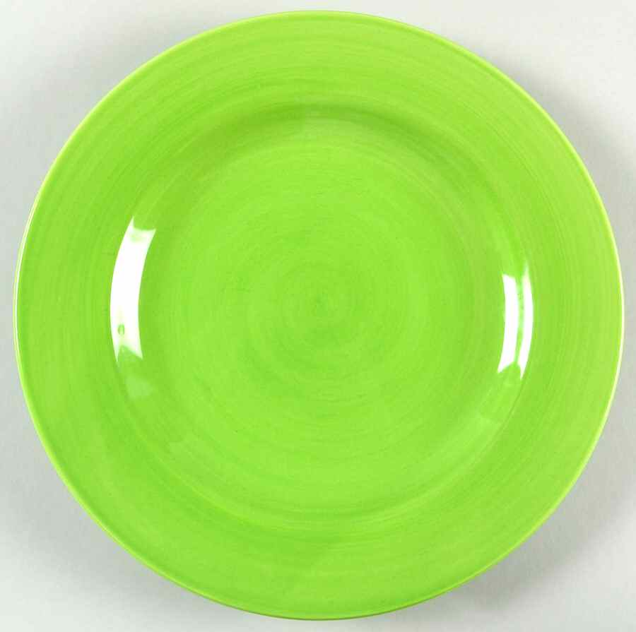 Playa Green Dinner Plate by Tabletops Unlimited-1