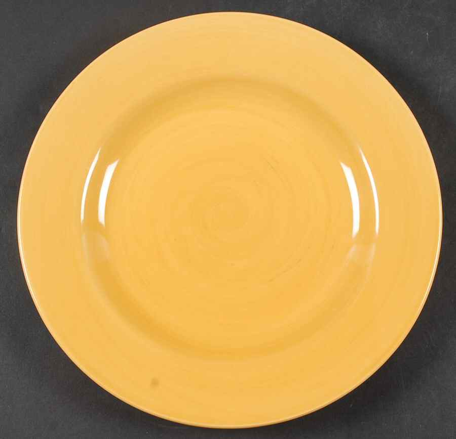 Playa Orange Dinner Plate by Tabletops Unlimited-1
