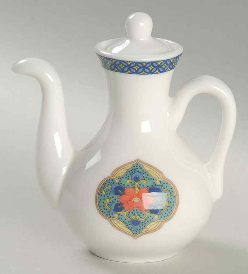Canton Vinegar Cruet and Stopper by Tabletops Unlimited-1