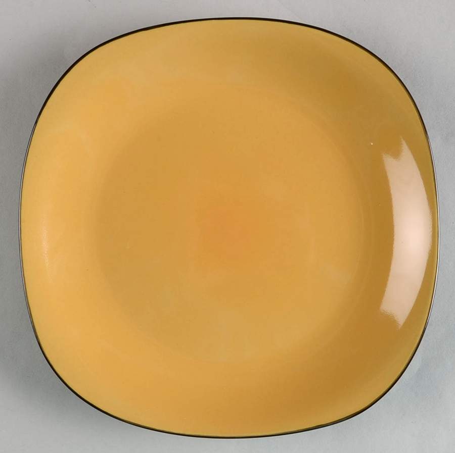 Bali Yellow Salad Plate by Thomson-1