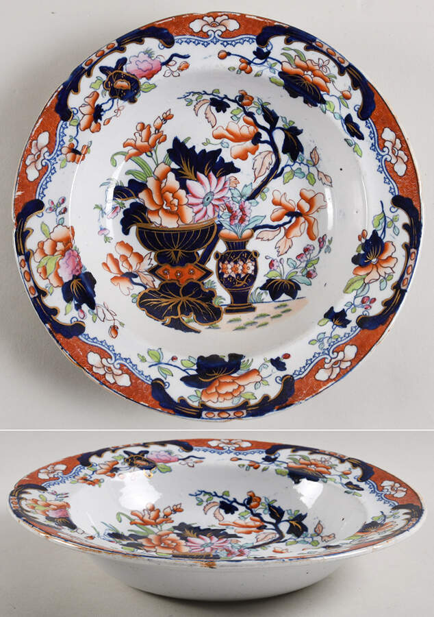 TQN1 Large Rim Soup Bowl by Tonquin China-1