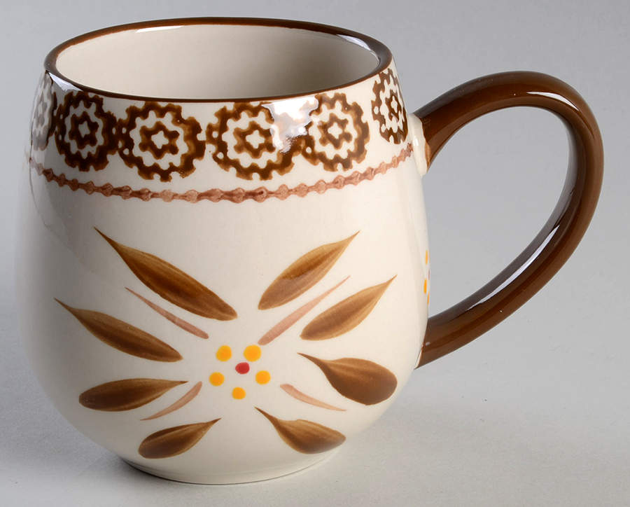 Old World Brown Mug by Temp-Tations-1