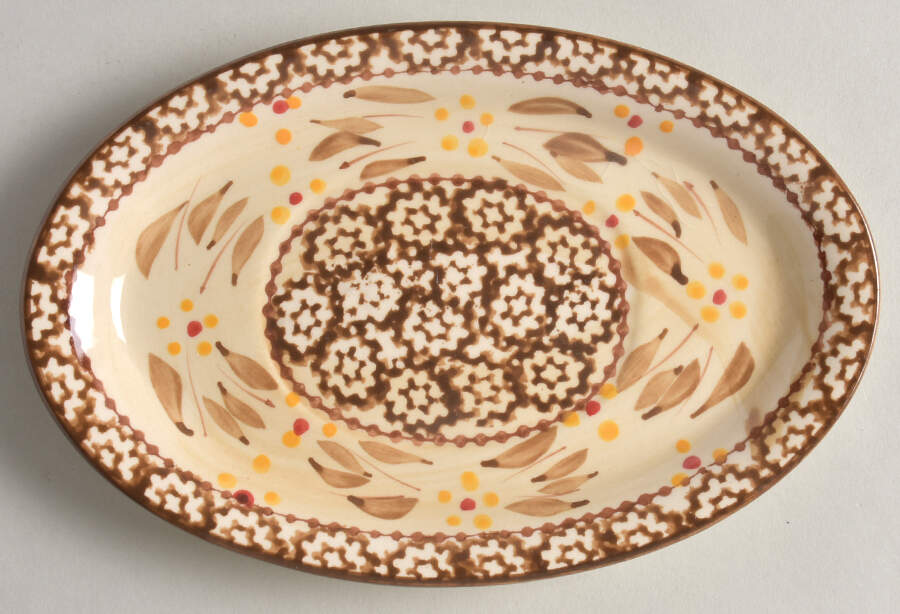 Old World Brown Underplate for Gravy Boat by Temp-Tations-1