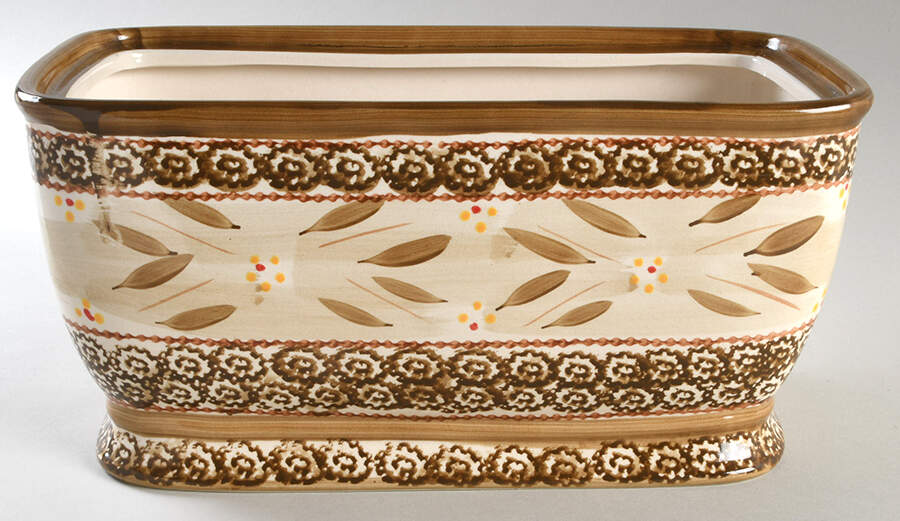 Old World Brown Bread Box No Lid by Temp-Tations-1