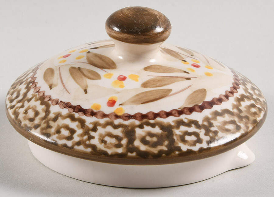 Old World Brown Lid for Teapot by Temp-Tations-1