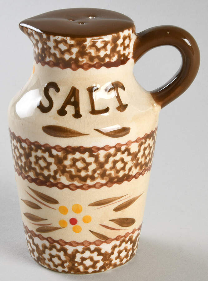 Old World Brown Salt Shaker by Temp-Tations-1