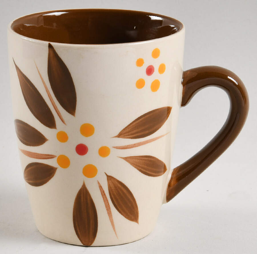 Old World Brown Mug by Temp-Tations-1