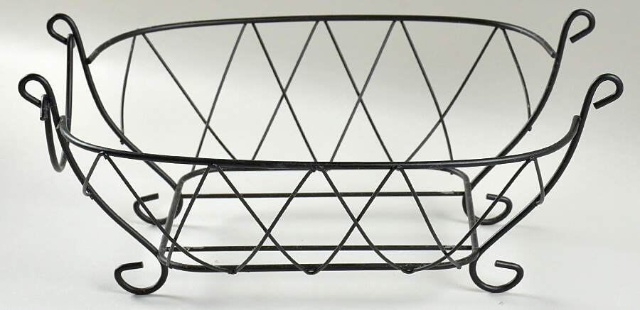 Old World Brown Metal Stand for 2.5 Qt Square Bake & Serve Bowl by Temp-Tations-1
