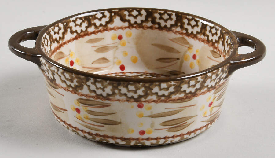 Old World Brown 10 Oz Individual Casserole No Lid by Temp-Tations-1