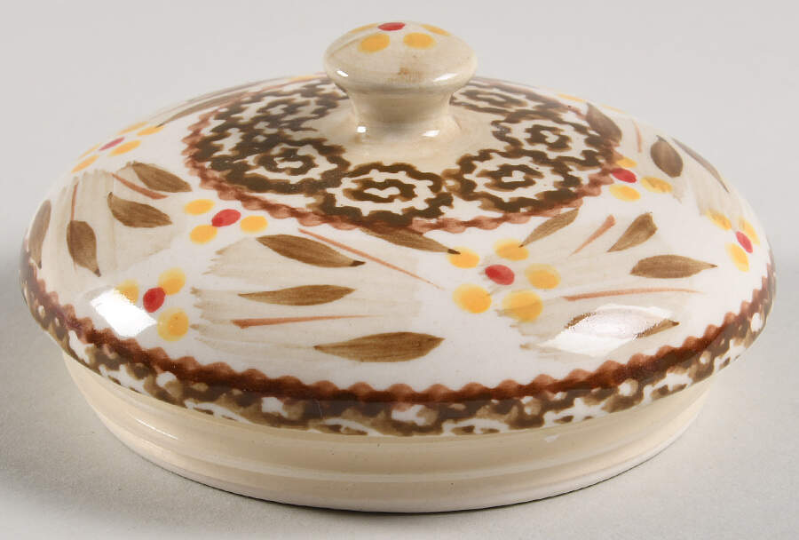 Old World Brown Lid for Medium Canister by Temp-Tations-1