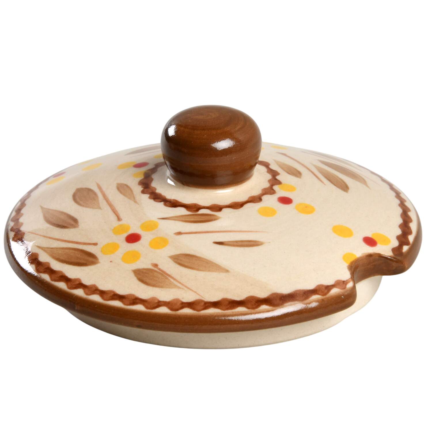 Old World Brown Lid for Condiment Jar by Temp-Tations-1