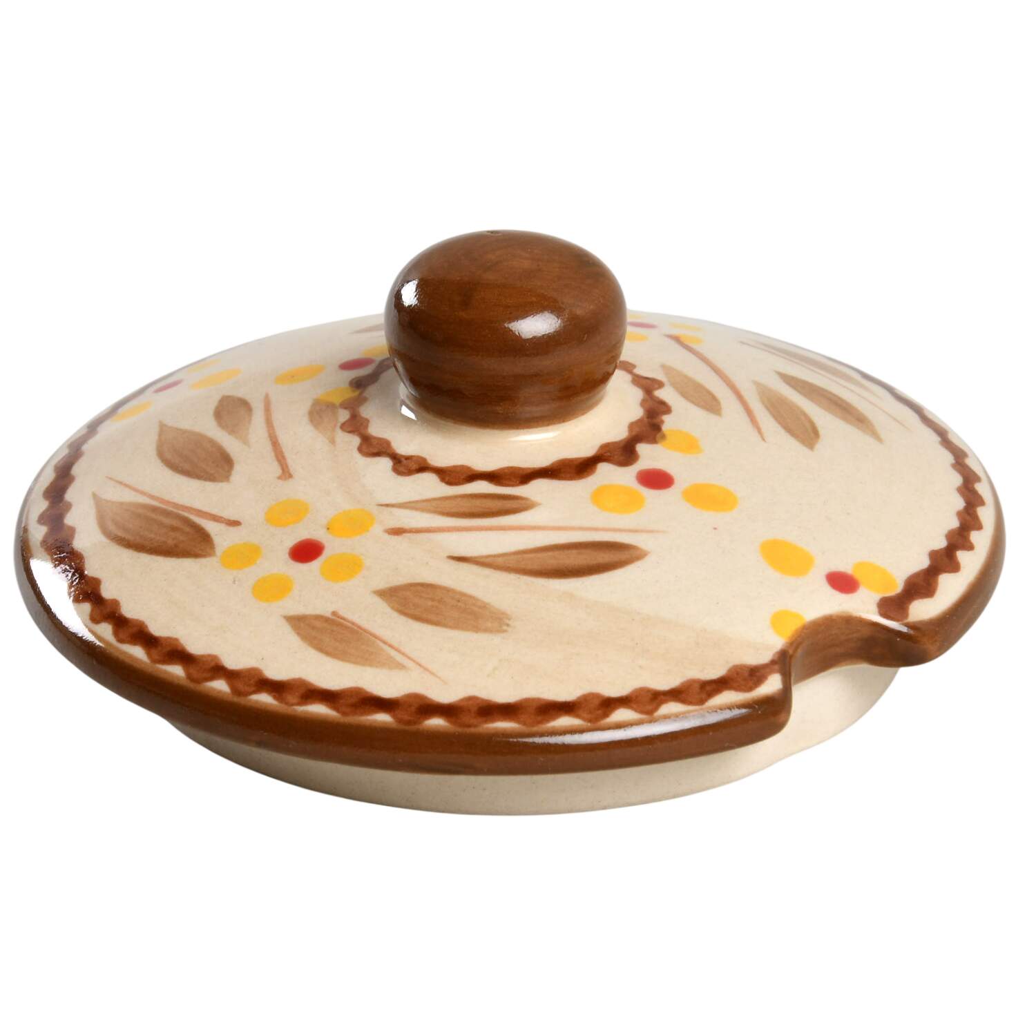 Old World Brown Lid for Condiment Jar by Temp-Tations-1