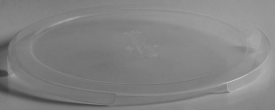 Old World Confetti Plastic Lid for 9" Handled Round Serving Bowl by Temp-Tations-1