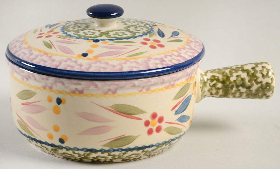 Old World Confetti Individual Casserole & Lid by Temp-Tations-1