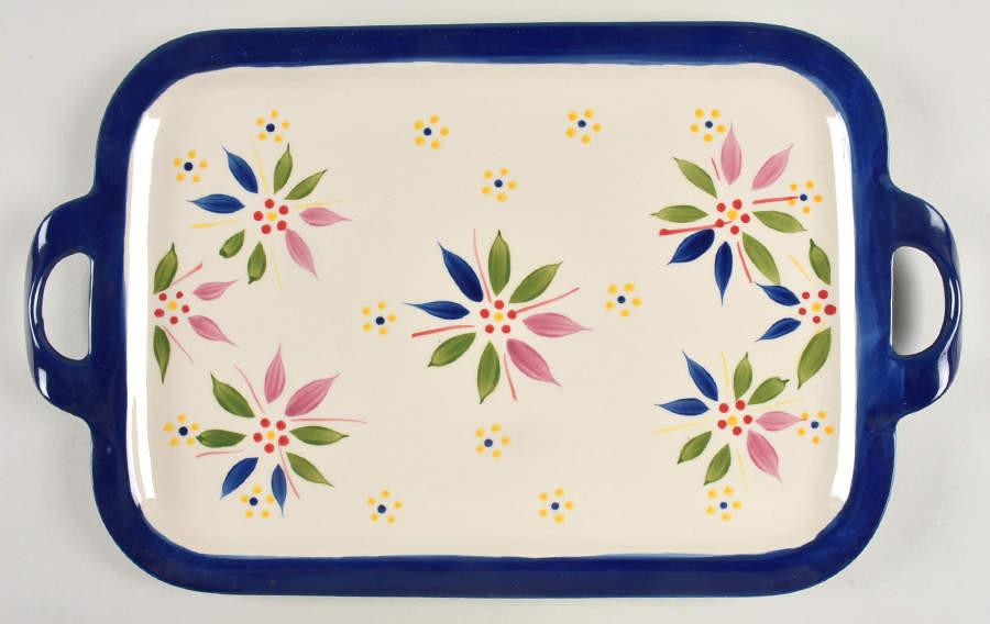 Old World Confetti Lid for 4 Quart Rectangular Casserole by Temp-Tations-1