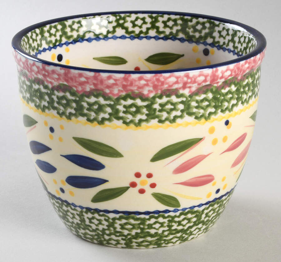 Old World Confetti 1 Qt  5" Round Bowl by Temp-Tations-1