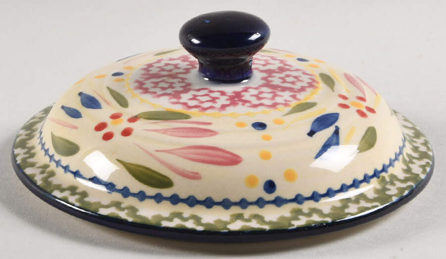 Old World Confetti Lid for 10 Oz Individual Casserole by Temp-Tations-1