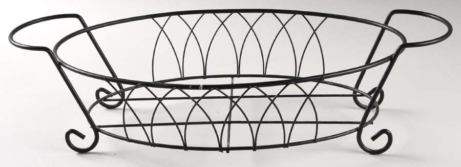 Old World Confetti Metal Stand for 3.5 Qt Oval Covered Casserole by Temp-Tations-1
