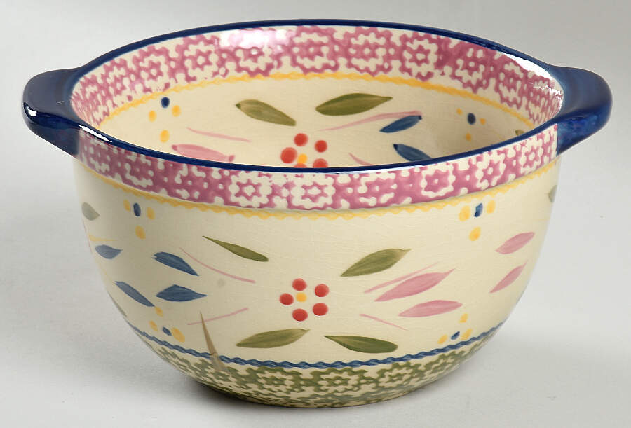 Old World Confetti 1 Qt Round Casserole No Lid by Temp-Tations-1