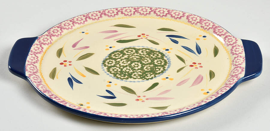 Old World Confetti Lid for 2.5 Quart Round Casserole by Temp-Tations-1