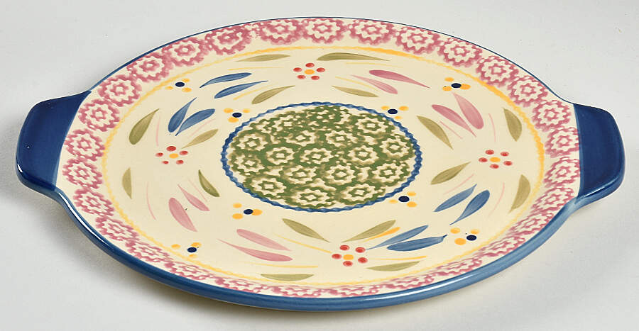 Old World Confetti Lid for 2 Qt Round Covered Casserole by Temp-Tations-1