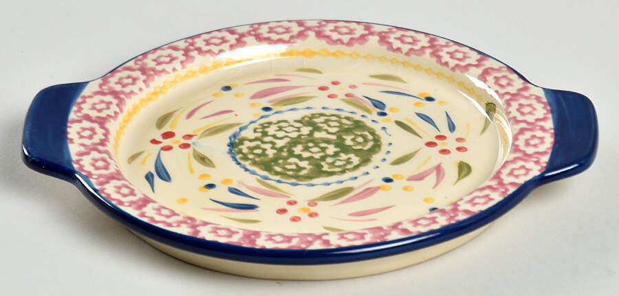 Old World Confetti Lid for 1 Qt Round Casserole by Temp-Tations-1