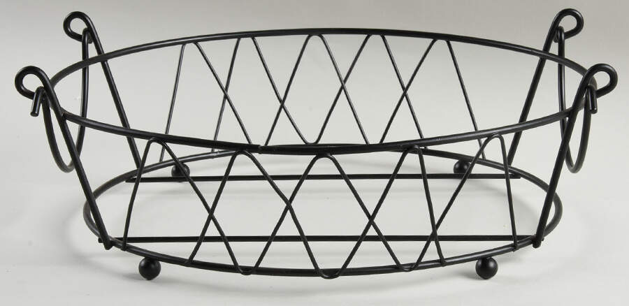 Old World Confetti Metal Stand for 10" Oval Baker by Temp-Tations-1