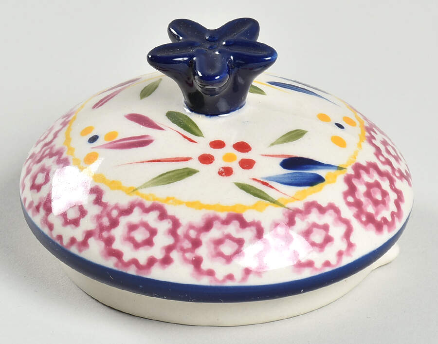 Old World Confetti Lid for Teapot by Temp-Tations-1