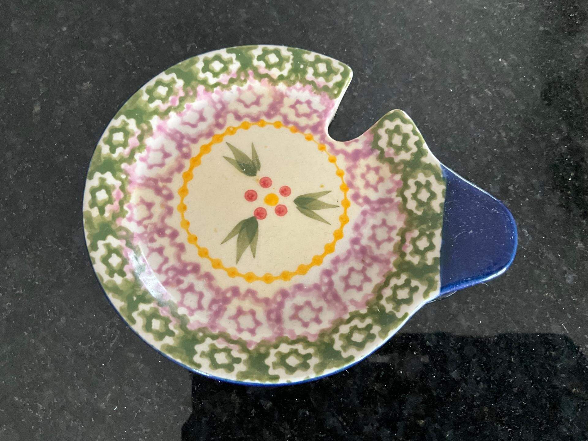 Old World Confetti Lid/Coaster for Mug by Temp-Tations-1