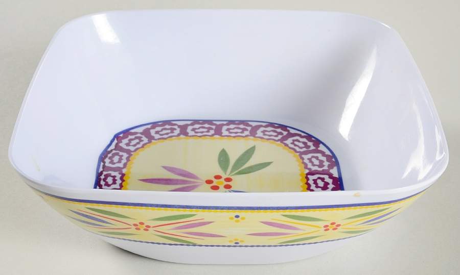 Old World Confetti Melamine Soup/Cereal Bowl by Temp-Tations-1
